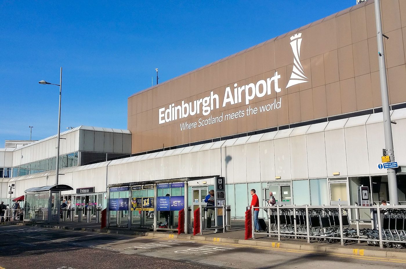 Edinburgh Airport terminal